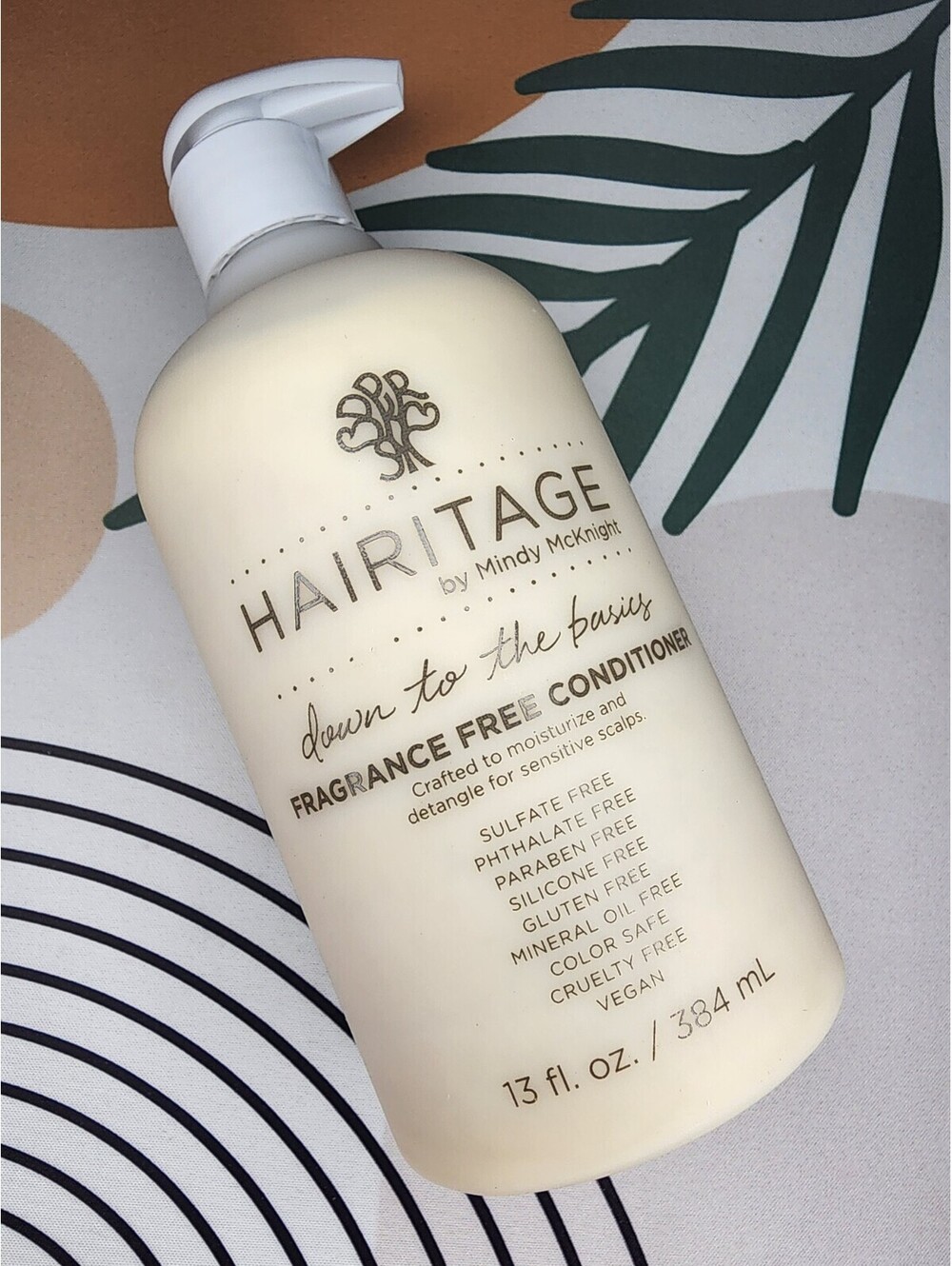 HAIRITAGE - Down to the Basics - Fragrance Free Conditioner - 13 Oz